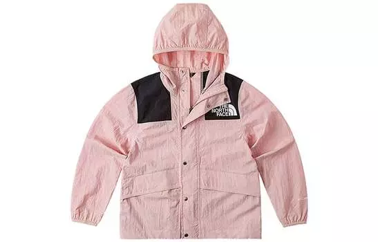 Ветровка THE NORTH FACE, розовый/черный