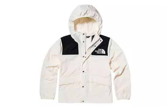 Ветровка THE NORTH FACE, белый/черный