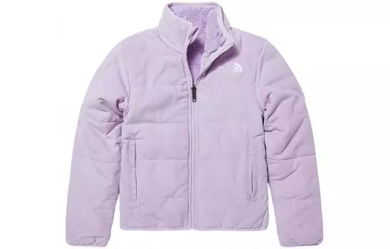 THE NORTH FACE Детская стеганая куртка, цвет Purple