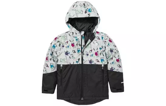 THE NORTH FACE Детская стеганая куртка, цвет Multicolor