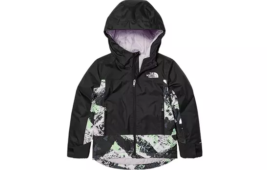 THE NORTH FACE Детская стеганая куртка, цвет черный