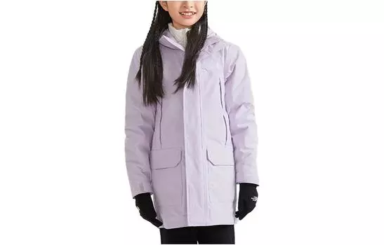THE NORTH FACE Детская уличная куртка, цвет Purple