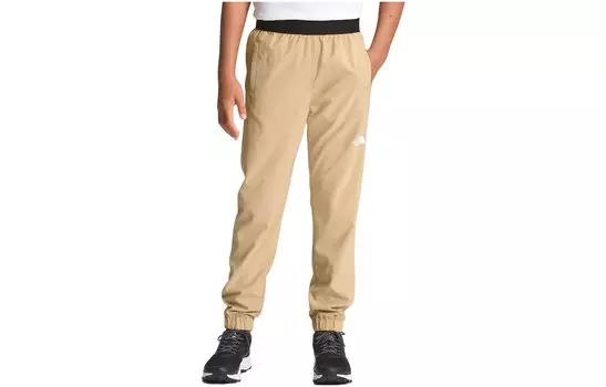 THE NORTH FACE Детские трикотажные спортивные штаны, цвет Khaki