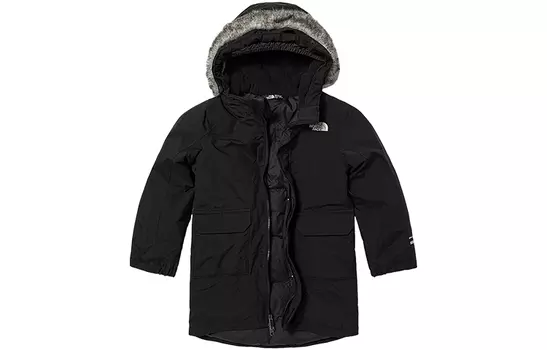 THE NORTH FACE Детский пуховик/пуховик, цвет черный