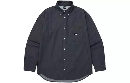THE NORTH FACE ДЖИНСОВЫЕ РУБАШКИ TRAVELER Рубашка унисекс джинсовая синяя