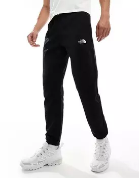 The North Face - Essential - Черные джоггеры большого размера с логотипом