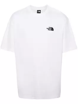 The North Face футболка с вышитым логотипом, белый