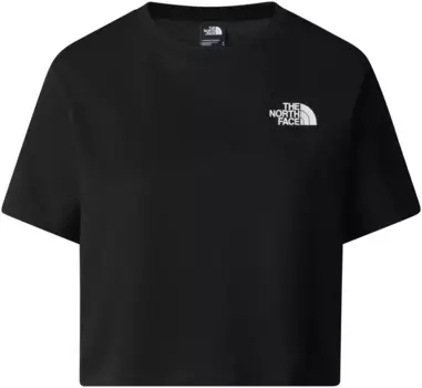 The North Face ФУТБОЛКА "W SIMPLE DOME УКОРОЧЕННАЯ ФУТБОЛКА", черный