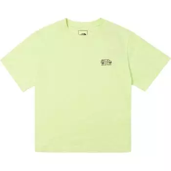 THE NORTH FACE Футболка женская желтая