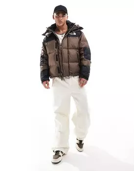 The North Face - Hmlyn Baltoro - коричнево-черная куртка