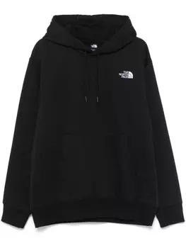 The North Face худи с вышитым логотипом, черный