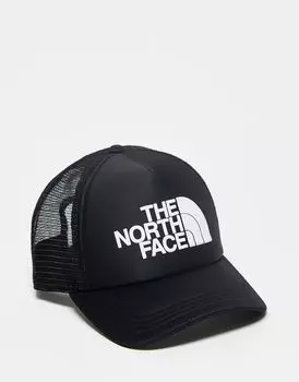 The North Face — кепка дальнобойщика черного цвета с логотипом