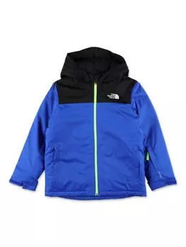 The North Face Kids куртка с логотипом, синий