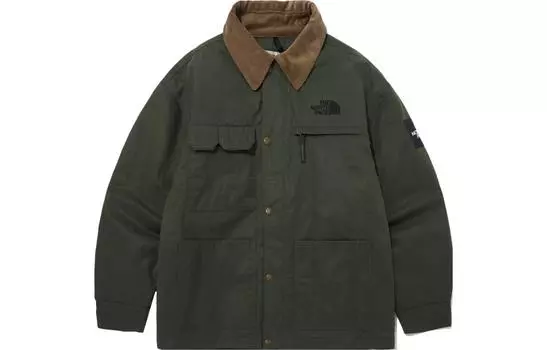 THE NORTH FACE Куртка-пуховик Nuptse унисекс оливково-зеленого цвета