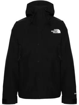 The North Face куртка с капюшоном и вышитым логотипом, черный