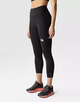The North Face – Movmynt – Черные леггинсы длиной 7/8 с завышенной талией