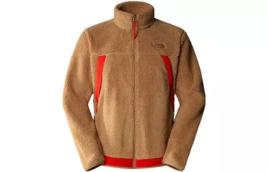 THE NORTH FACE Мужская бархатная куртка, цвет Camel
