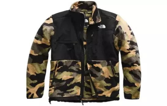 THE NORTH FACE Мужская бархатная куртка, цвет Camouflage