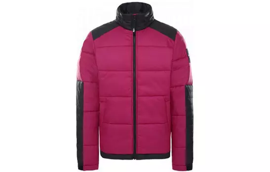 THE NORTH FACE Мужская стеганая куртка, цвет Burgundy