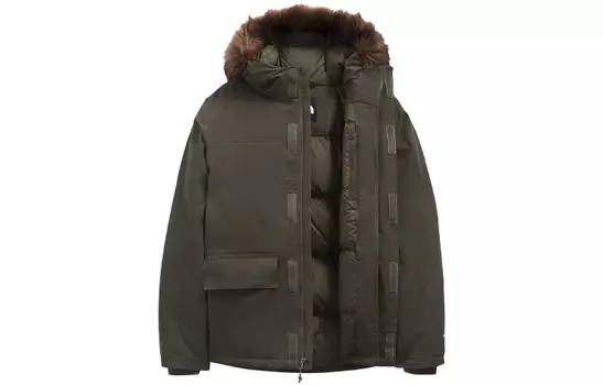 THE NORTH FACE Мужской пуховик, цвет Army Green