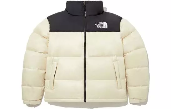 THE NORTH FACE Мужской пуховик, кремового цвета