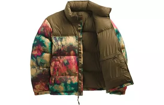 THE NORTH FACE Мужской пуховик, Принт Antelope Brown Tan Ice Dye