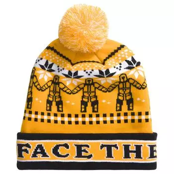 THE NORTH FACE Нейлоновая шапка унисекс желтые