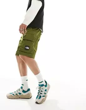 The North Face - NSE - Оливковые шорты карго с поясом