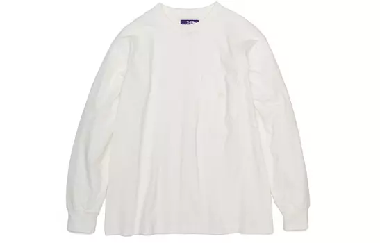 THE NORTH FACE PURPLE LABEL Футболка с заниженной линией плеч, унисекс, белая