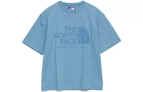 THE NORTH FACE PURPLE LABEL Футболка унисекс синие