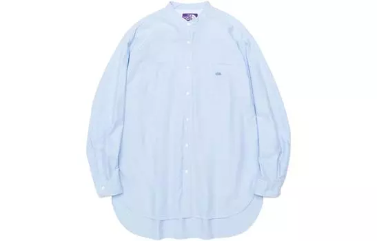 THE NORTH FACE PURPLE LABEL Рубашка унисекс синяя
