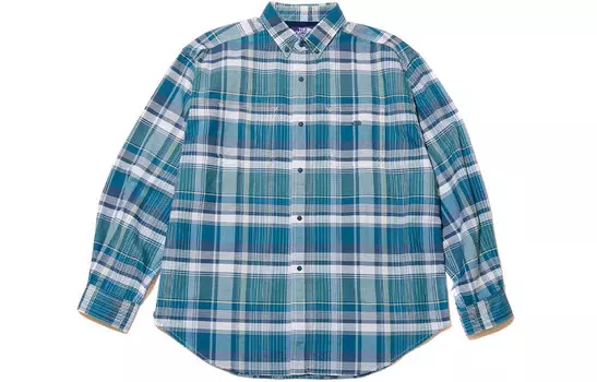 THE NORTH FACE PURPLE LABEL Рубашка унисекс, синий