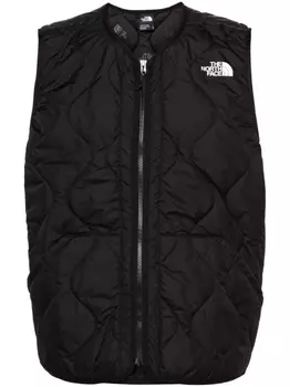 The North Face стеганый жилет Ampato, черный