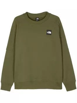 The North Face толстовка The 489 с нашивкой-логотипом, зеленый