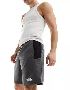 The North Face - Training - Флисовые шорты антрацитового цвета