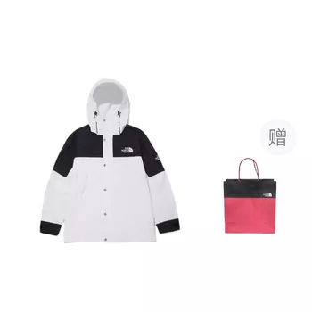 THE NORTH FACE Водонепроницаемая ветровка унисекс, белая