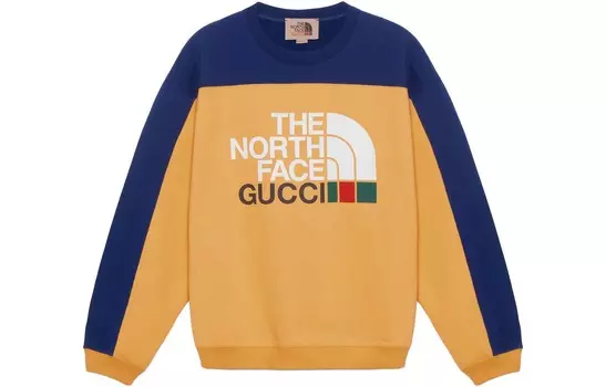 The North Face X The North Face Толстовка мужская оранжевая Gucci, оранжевый