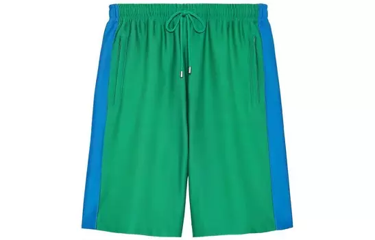 The North Face X The North Face Повседневные шорты Мужские Зеленые Gucci, зеленый