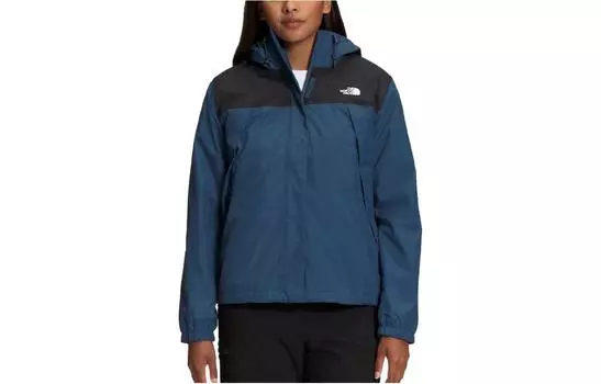 THE NORTH FACE Женская куртка, цвет Blue with Black Lettering