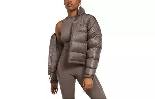 THE NORTH FACE Женская стеганая куртка, цвет Brown