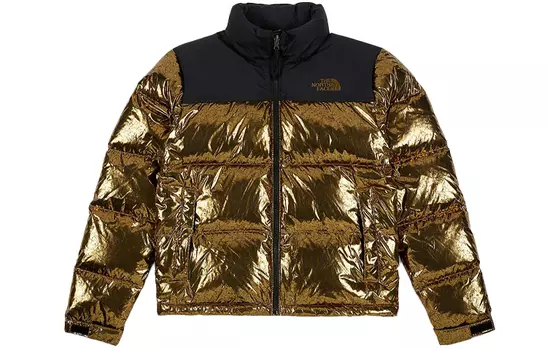 THE NORTH FACE Женский пуховик, цвет Black/Gold