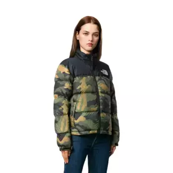THE NORTH FACE Женский пуховик, цвет Camouflage