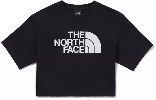 THE NORTH FACE Женский укороченный топ, цвет Black