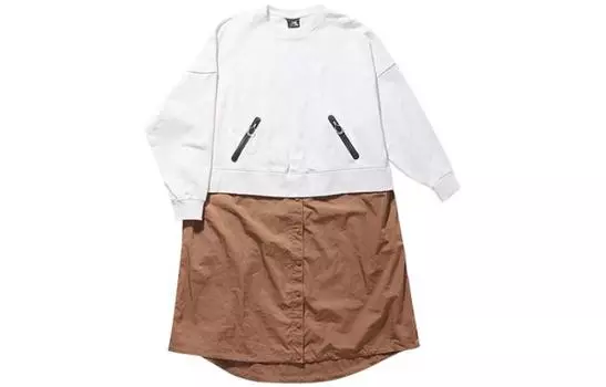 THE NORTH FACE Женское платье с длинными рукавами, цвет Beige