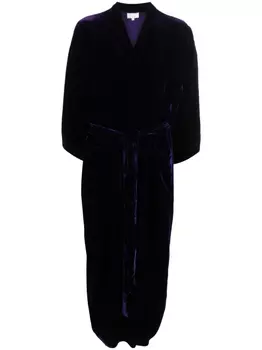 THE ROSE IBIZA шелковая накидка Bata, фиолетовый