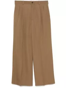 The Row брюки Holl, коричневый