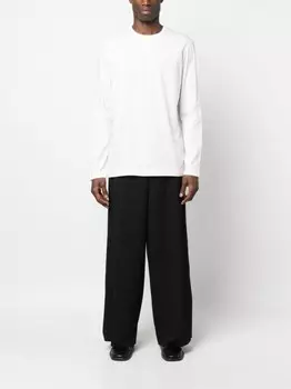 The Row футболка с длинным рукавом Leon, белый