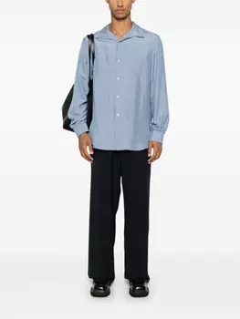 The Row рубашка Китон, синий