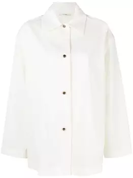 The Row шерстяная рубашка Rigel, белый