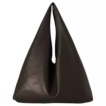 THE ROW Сумка через плечо из телячьей кожи, женская, темно-коричневая